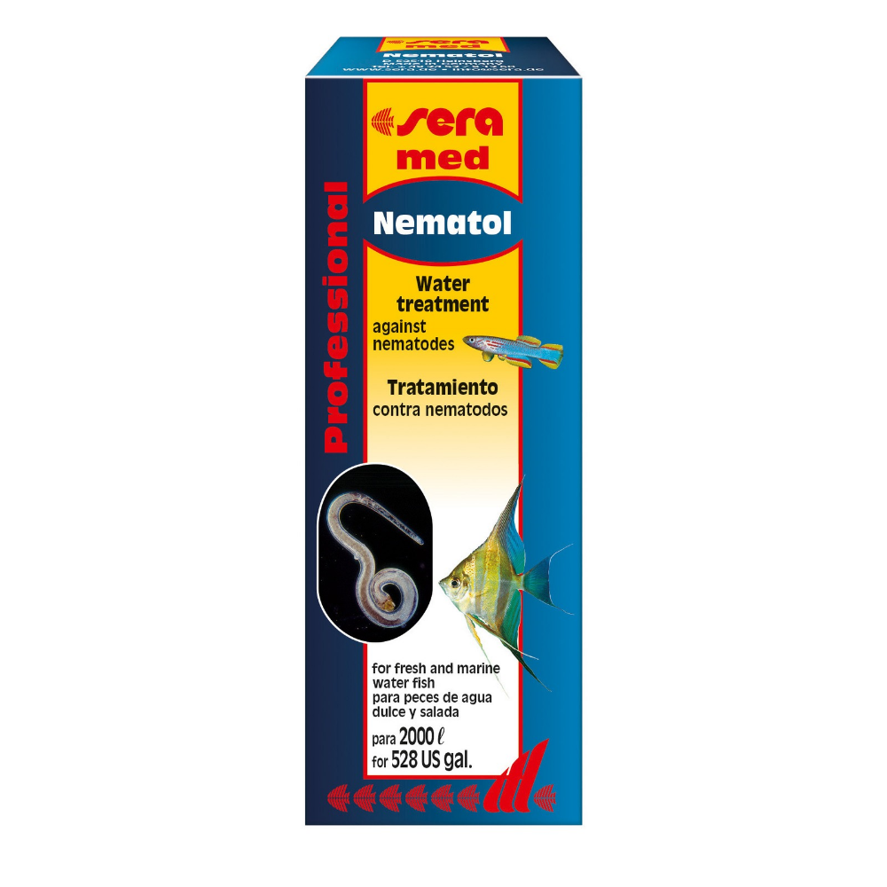 Sera med Professional Nematol – Medicin mot rundmask hos akvariefisk 50ml