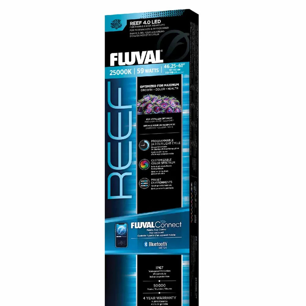 Fluval Reef LED 4.0 – Appstyrd akvariebelysning för revakvarium