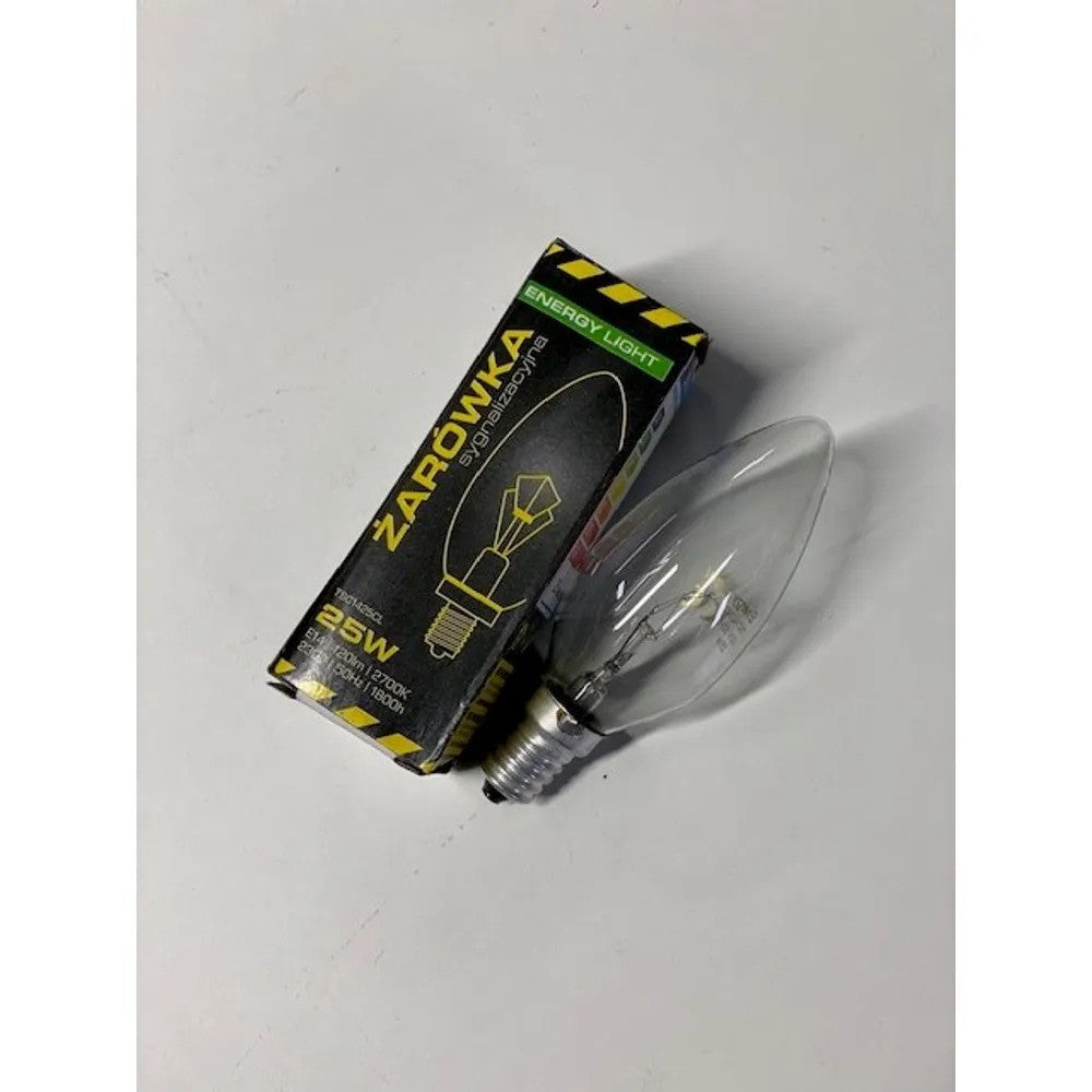 Żarówka Lampa 25W E14 – Värmelampa för små terrarier och kuvöser