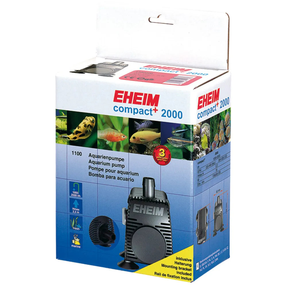 Eheim CompactON 2100 – Effektiv pump för mellanstora akvarier