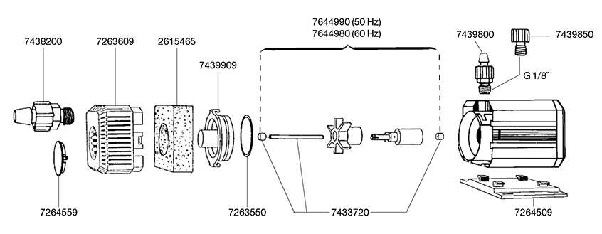 Eheim Universal 600 – Kraftfull och mångsidig pump med 1,5m eller 10m kabel