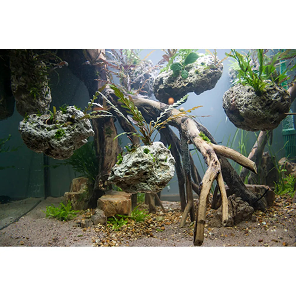 AquaDeco Flytande Stenar – Skapa magi i ditt akvarium