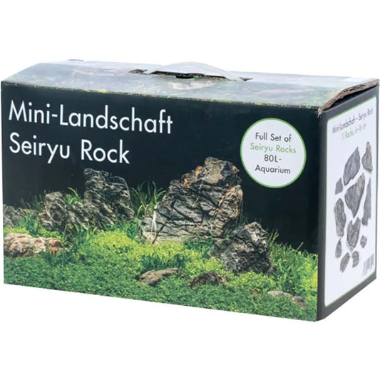 AquaDeco Deco-set Seiryu Rock – Dekorationsset med naturliga stenar i presentförpackning