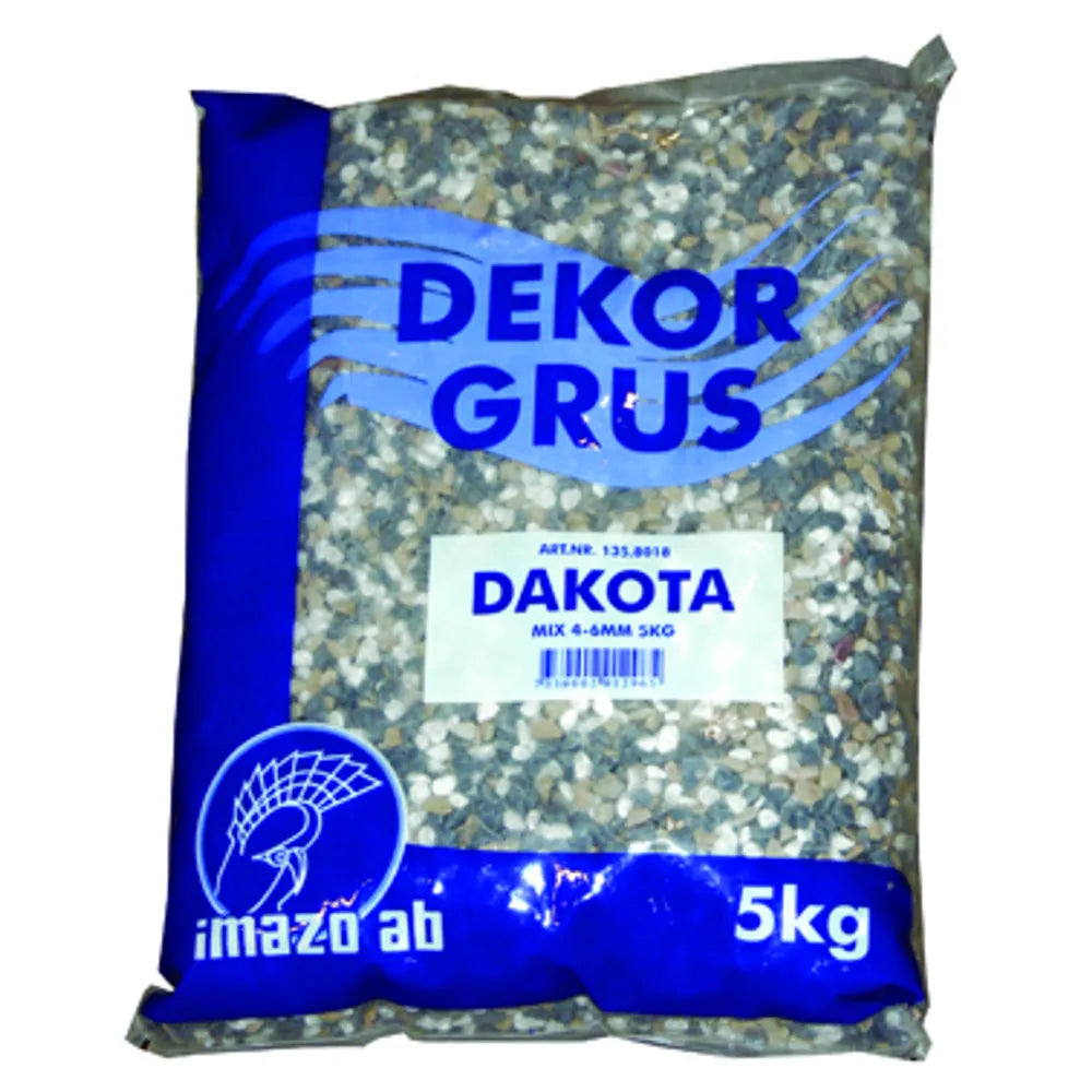 Imazo Akvariegrus Dakota Mix 4–6mm – Neutral ton med naturlig känsla