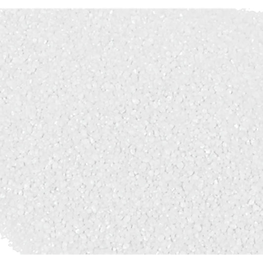 Ozami Akvariesand Snövitt 0,2–8mm – Kritvit och vattenneutral sand (20kg)