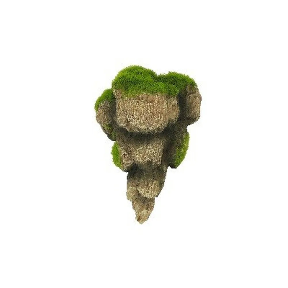 Flytande berg med sugkopp – akvariedekoration 14cm