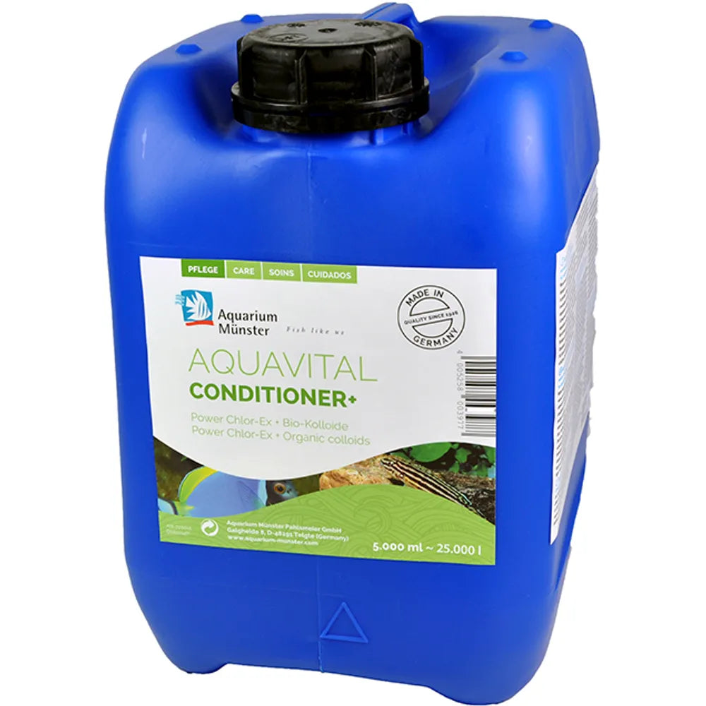Münster Aquavital Conditioner+ – Vattenberedning för Säkert Akvarievatten