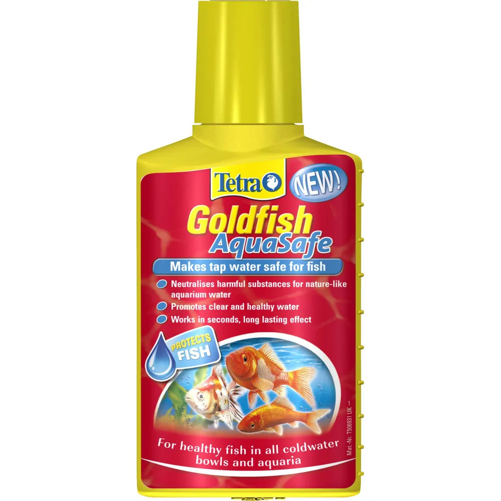 Tetra AquaSafe Goldfish – Vattenberedning för guldfisk 100ml