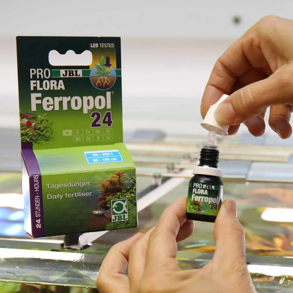 JBL ProFlora Ferropol 24 10ml – Daglig växtnäring för akvarieväxter