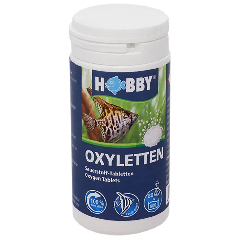 Hobby Oxyletten 80st – Syretabletter för Akvarium