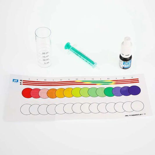 JBL ProAquaTest pH 3.0–10.0 – Droppstest (50 mätningar)