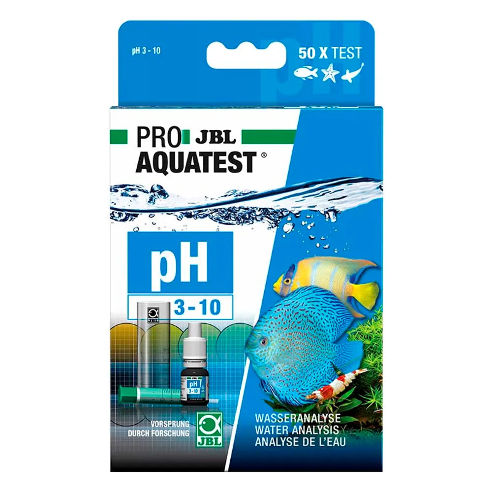 JBL ProAquaTest pH 3.0–10.0 – Droppstest (50 mätningar)