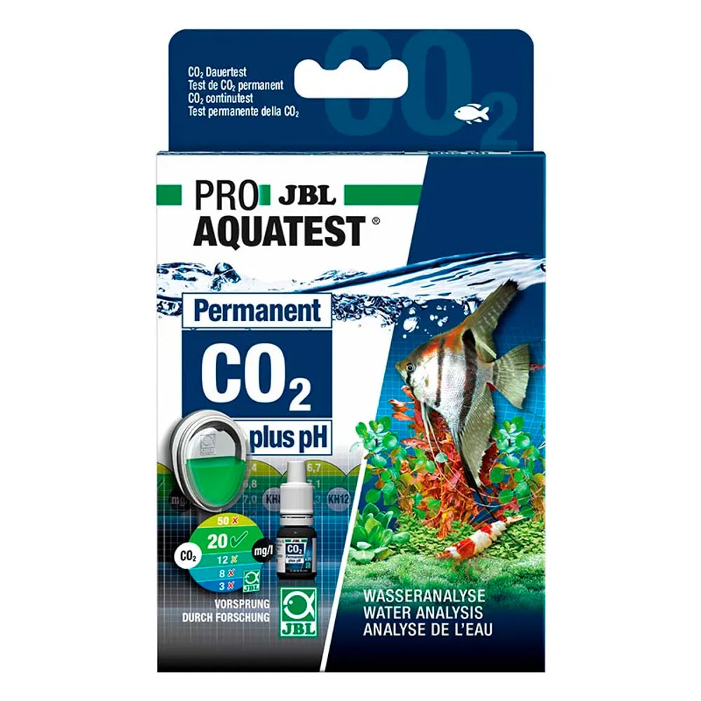 JBL ProAquaTest CO₂–pH Permanent – Kontinuerlig CO₂- och pH-indikator för sötvatten