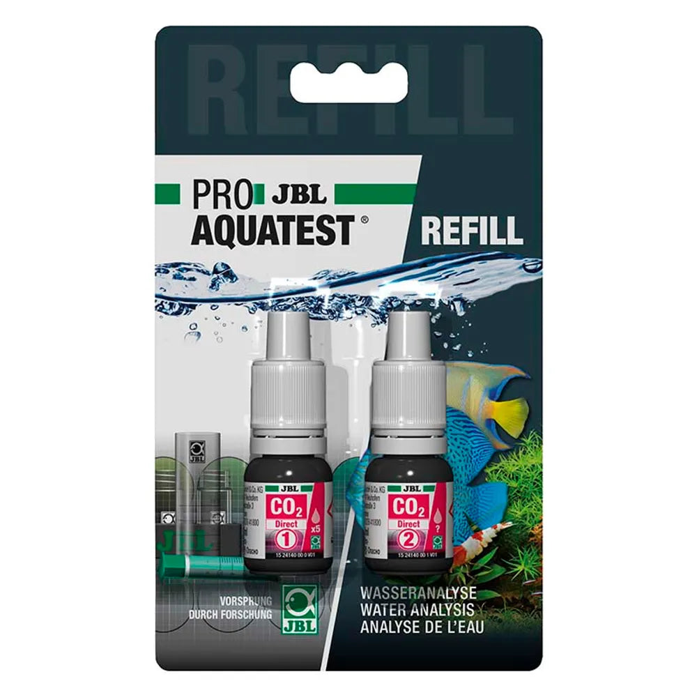 JBL ProAquaTest CO₂ Direct Refill – Refillset för koldioxidtest