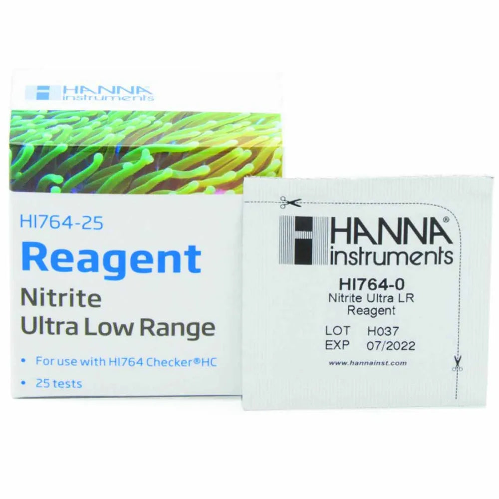 Hanna Reagensset HI764-25 – Marine Nitrite ULR (25st)