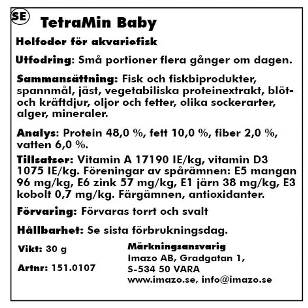 TetraMin Baby 66ml