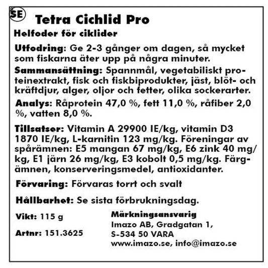 Tetra Cichlid Pro 500ml