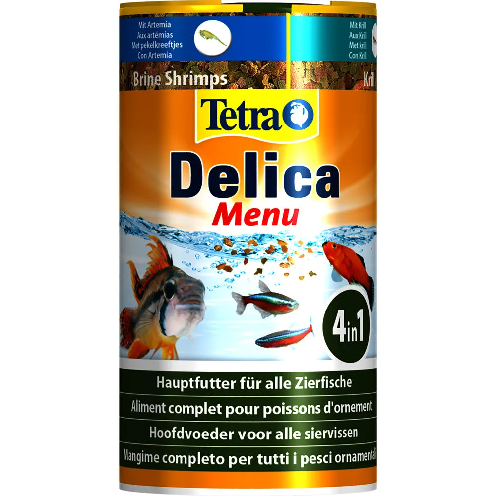 Tetra Delica 4in1 Menu helfoder – 100 ml