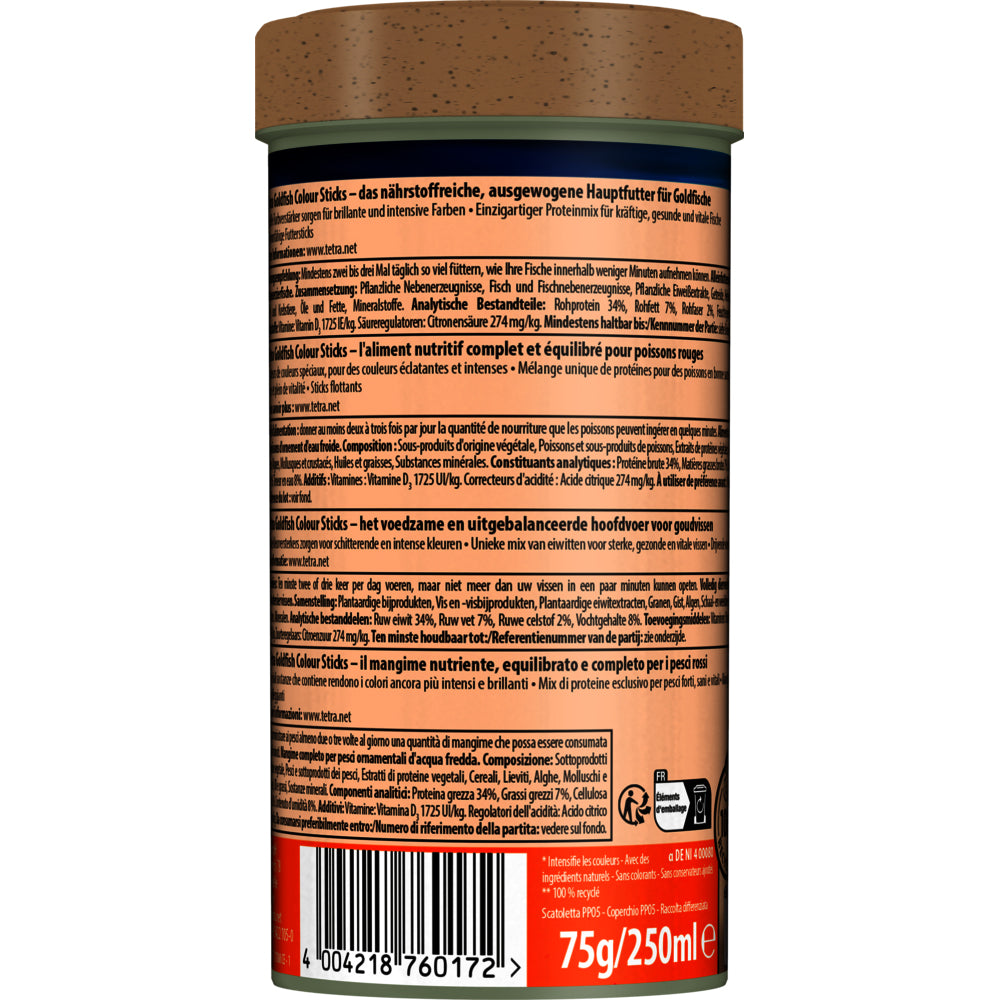 Tetra Goldfish Colour Sticks 100ml