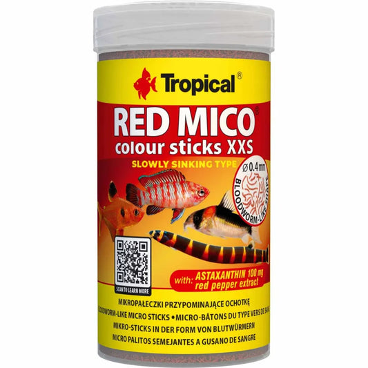 Tropical Red Mico Colour Sticks XXS – färgförstärkande mikrosticks