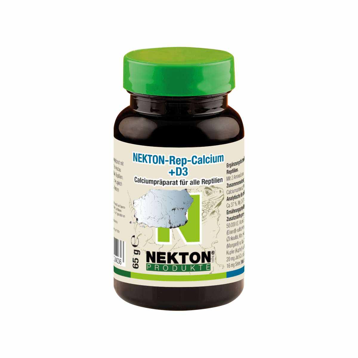 NEKTON Rep-Calcium + D3 – Kalciumtillskott för reptiler