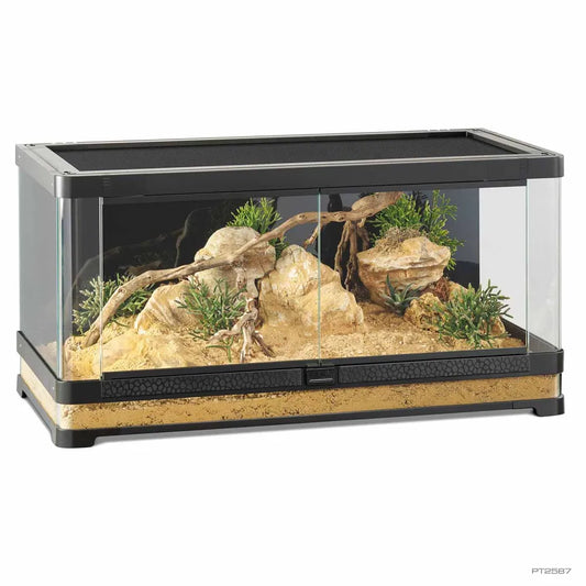 Exo Terra Vista 90 – Panoramaterrarium med böjda frontrutor 90x45x45cm