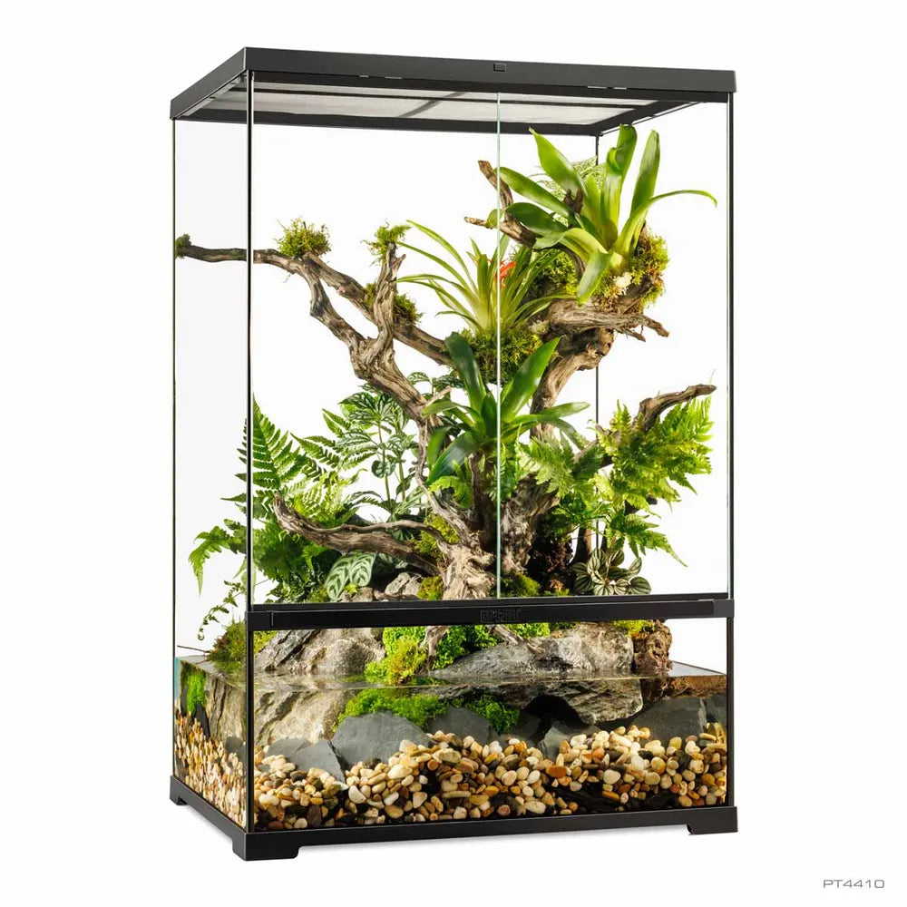Exo Terra Pro Paludarium Medium X-Tall 60×45×90cm – Avancerat paludarium för tropiska miljöer