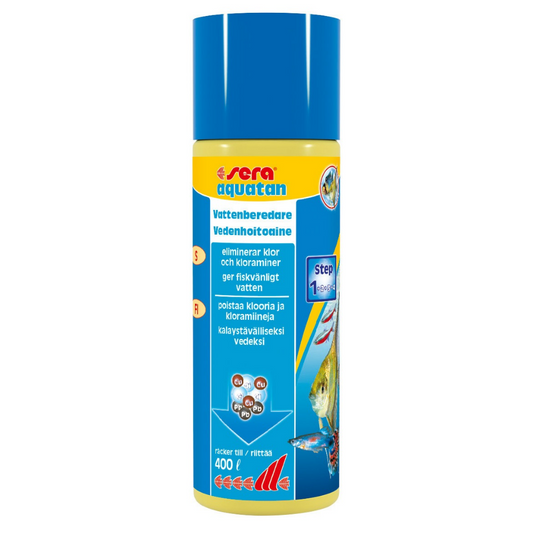 Sera Aquatan – Vattenberedning för akvarium