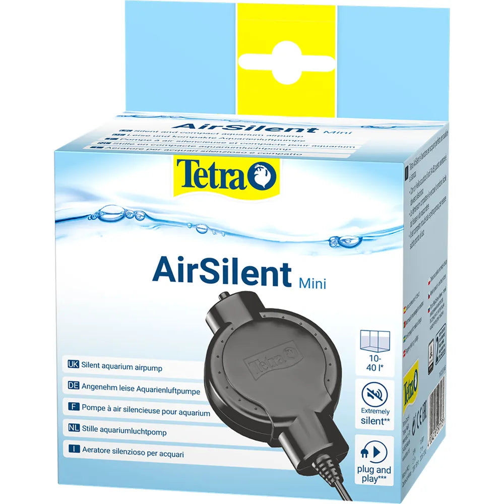 Tetra AirSilent Luftpump – Mini & Maxi