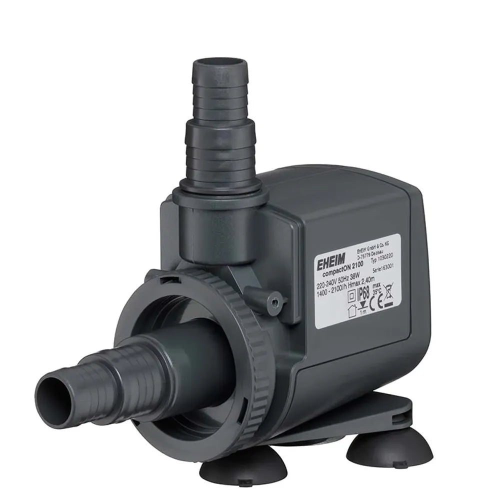 Eheim CompactON 2100 – Effektiv pump för mellanstora akvarier