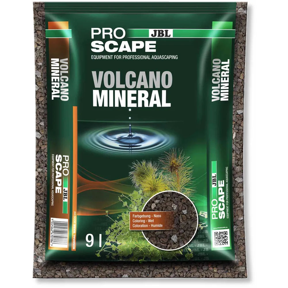 JBL ProScape Volcano Mineral Bottensubstrat 9L – Baslager för aquascaping