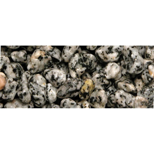 Imazo Akvariegrus Black & White Spot 6–8mm – Kontrastgrus för stilrena akvarier