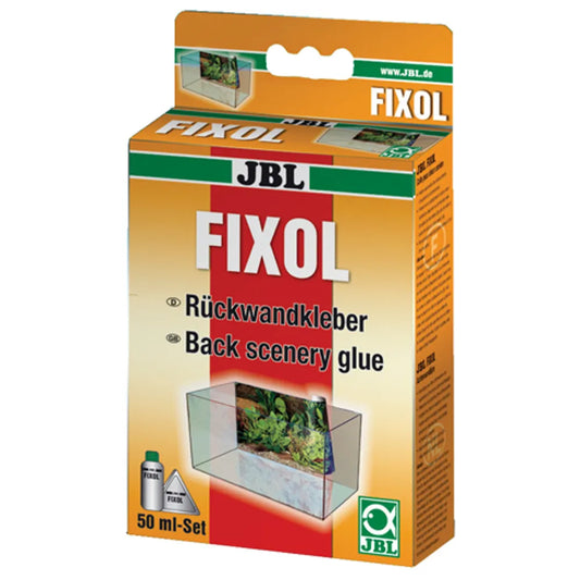 JBL Fixol – Kristallklart lim för akvariebakgrunder
