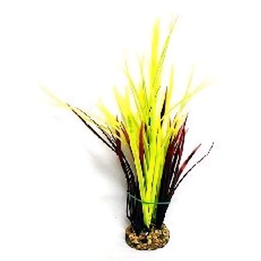 Classic Aquatic Grass Plant Yellow/Red 60 × 60 × 280 mm
