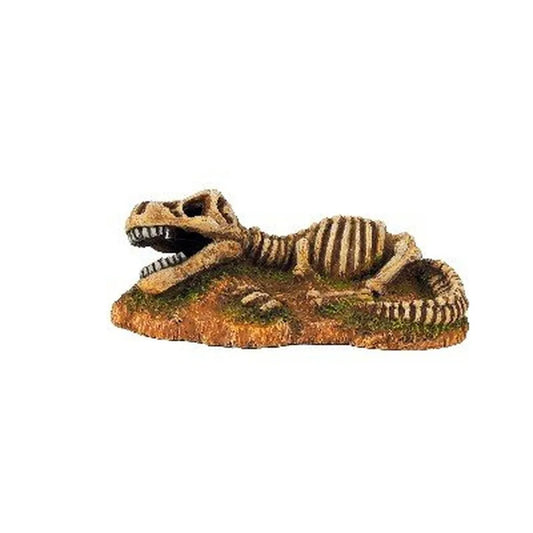Classic Dinosaur Fossil Skeleton – Akvariedekoration 17cm