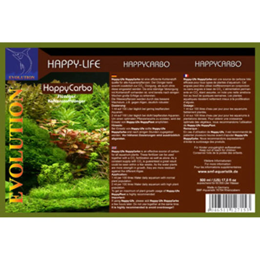 Happy-Life HappyCarbo – Flytande kolkälla för akvarieväxter