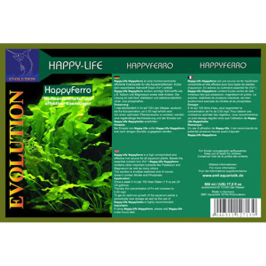 Happy Life HappyFerro – Järntillskott för akvarieväxter