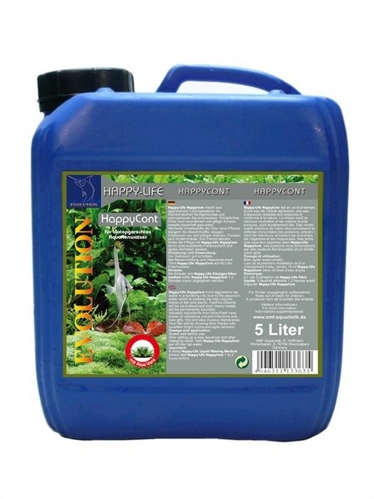 Happy Life – HappyCont Vattenberedningsmedel för Akvarium