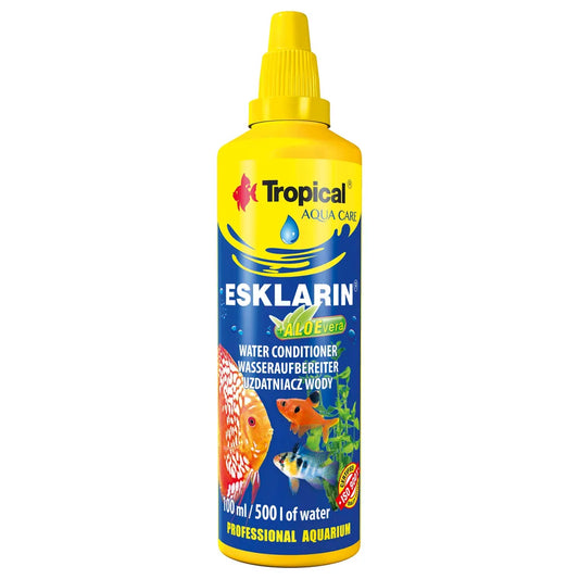 Tropical Esklarin med Aloe Vera – Vattenberedning för akvarium