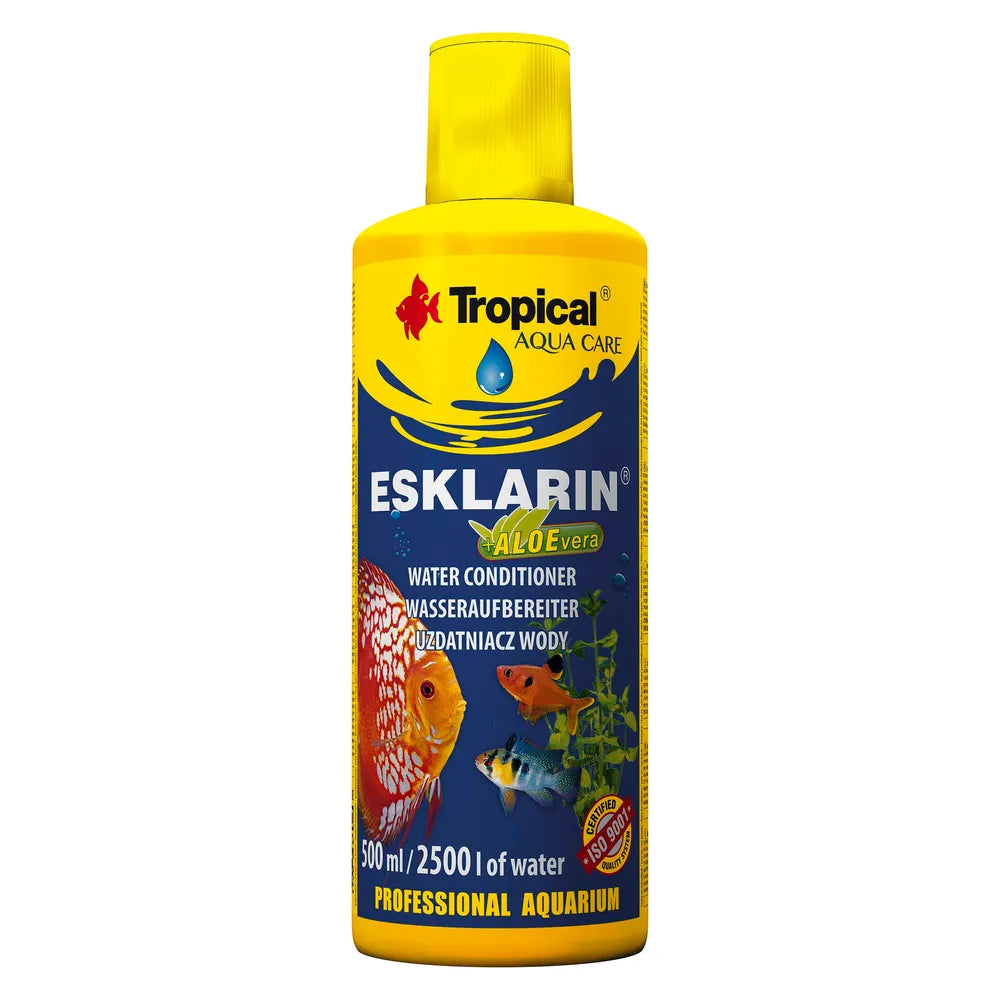 Tropical Esklarin med Aloe Vera – Vattenberedning för akvarium