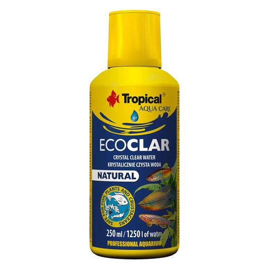 Tropical Ecoclar 250ml – 5-Pack – Kristallklart Vatten i Akvariet