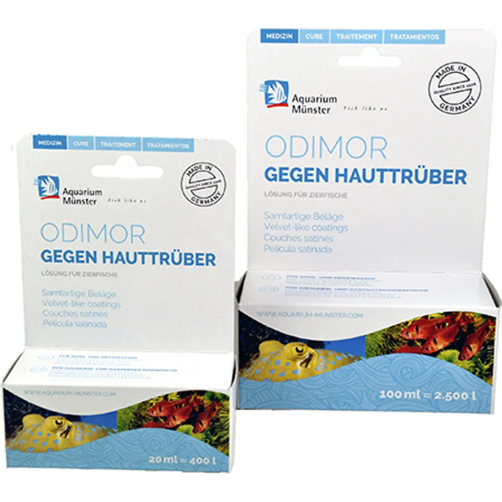 Münster Odimor – Mot sammetssjuka hos akvariefisk