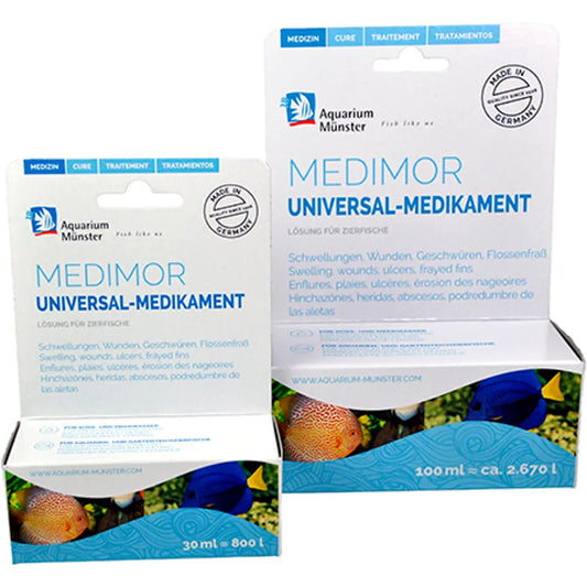 Münster Medimor – Universell behandling mot infektioner hos akvariefisk
