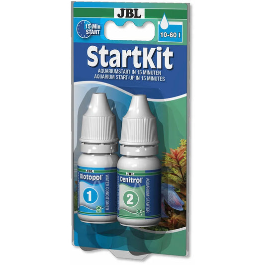 JBL StartKit – Vattenberedning & startbakterier 2×15ml (6-pack)