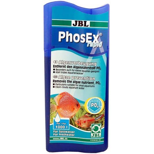JBL PhosEx Rapid 250ml – Snabbverkande fosfatborttagare för sötvattensakvarium