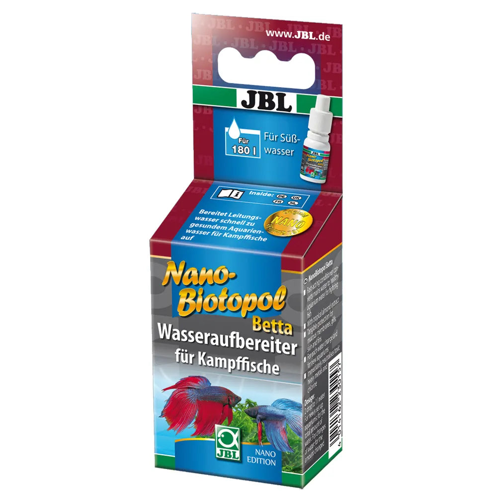 JBL NanoBiotopol Betta – Vattenkonditionering för kampfiskar 15ml