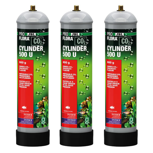 JBL ProFlora CO₂ Cylinder 500 U 3-Pack