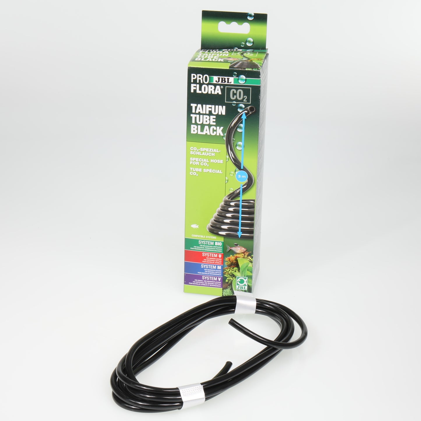 JBL ProFlora CO₂ TaiFun Tube Black