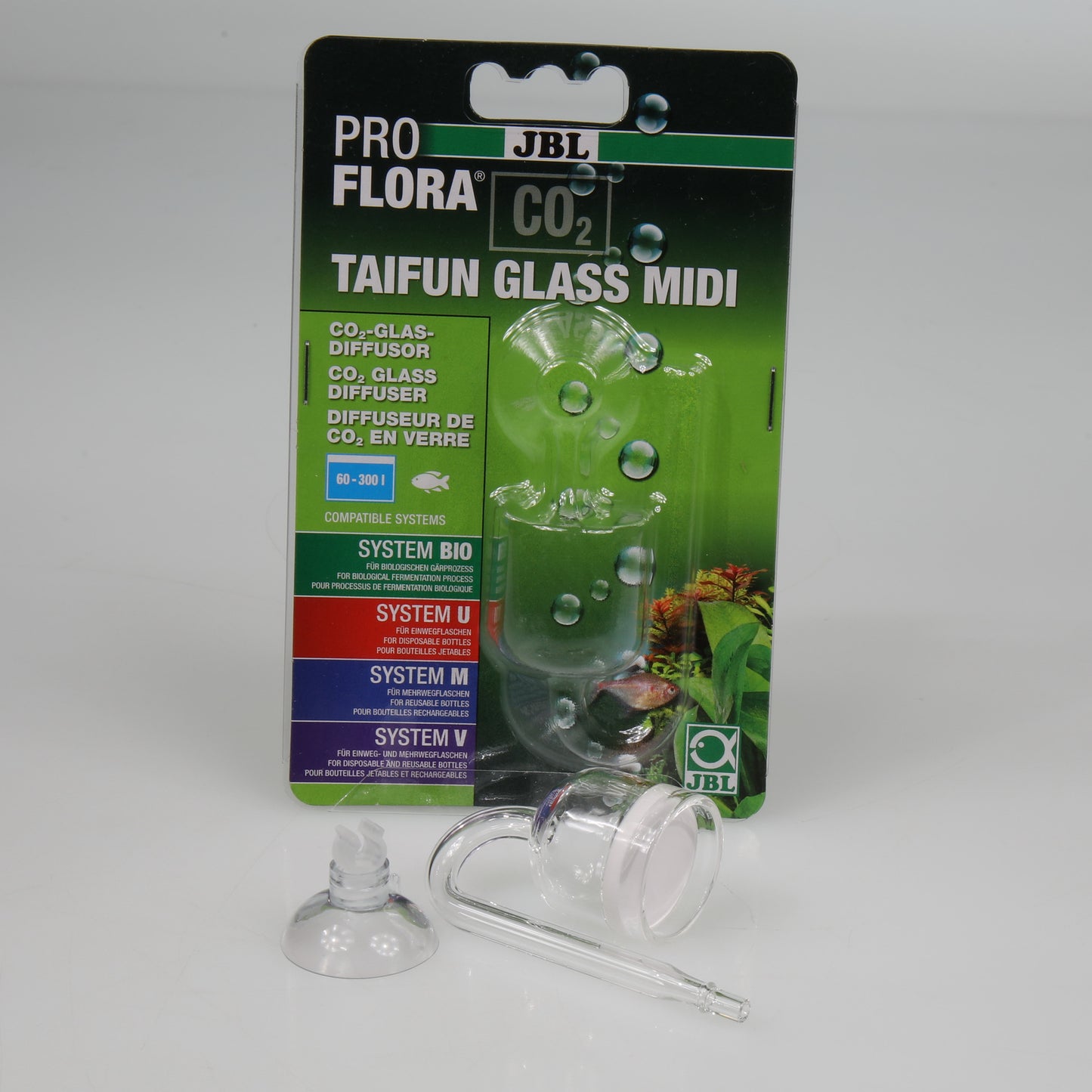 JBL ProFlora CO₂ TaiFun Glass Midi