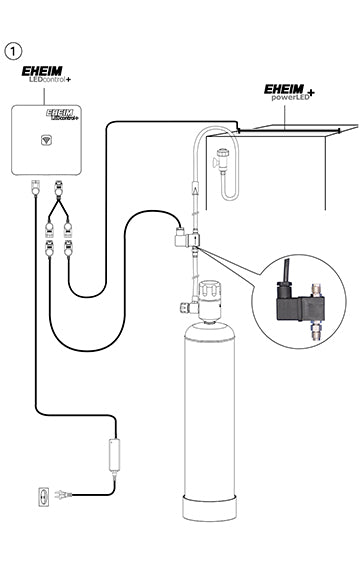 Eheim CO₂ Magnetic Valve Night Shut-Off for PowerLED+